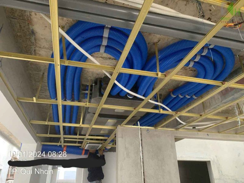 Hệ thống cấp gió tươi lắp đặt cho các công trình nhà ở Hệ thống cấp gió tươi lắp đặt cho các công trình nhà ở