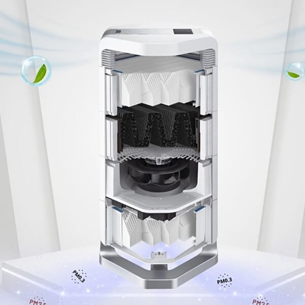 AirProce AI-600: Hiệu suất lọc bụi siêu mịn và hóa chất dẫn đầu AirProce AI-600: Hiệu suất lọc bụi siêu mịn và hóa chất dẫn đầu