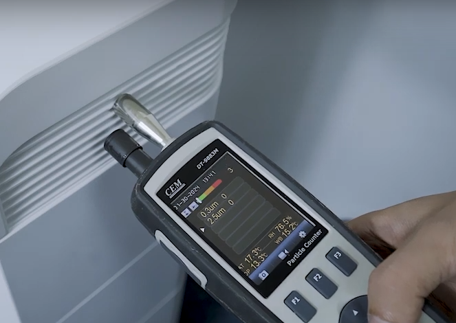 hiệu quả lọc bụi của máy lọc không khí AirProce AI-730
