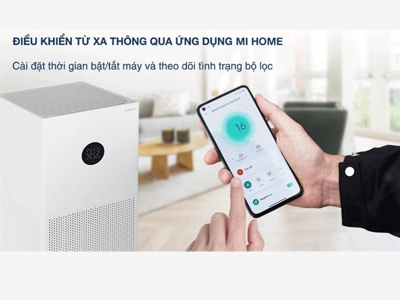 Xiaomi Air Purifier 4: Tối giản, hiện đại và kết nối thông minh đa dạng Xiaomi Air Purifier 4: Tối giản, hiện đại và kết nối thông minh đa dạng