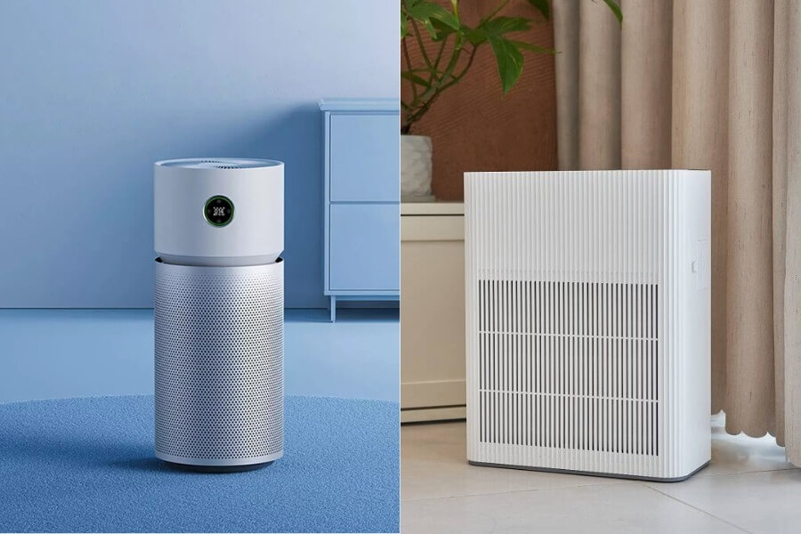 So sánh máy lọc không khí Xiaomi và Uvgreen_1