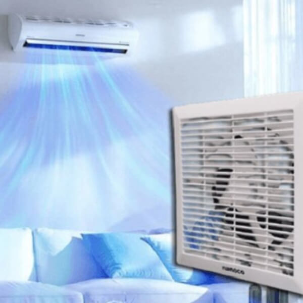 Vị trí lắp quạt thông gió phòng máy lạnh chính xác nhất _5
