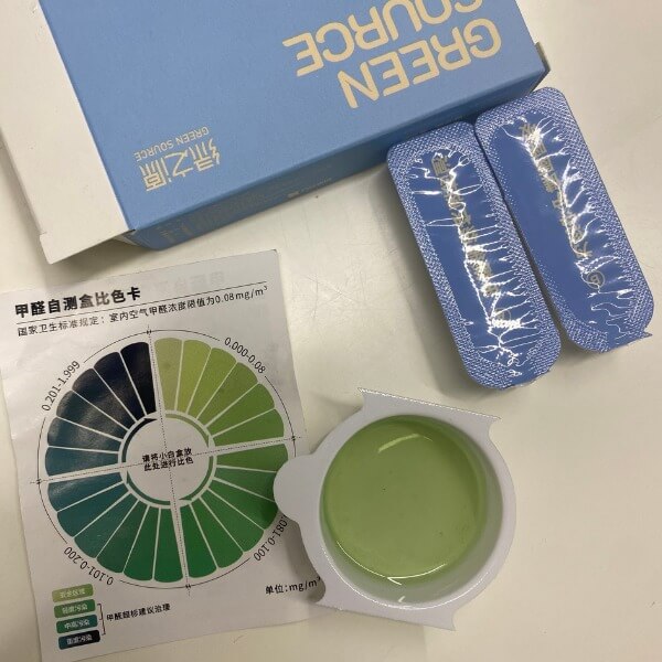 Hướng dẫn sử dụng bộ kiểm tra formaldehit Green Source_5