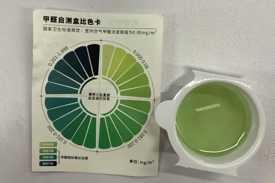 Test nhanh formaldehyde trong nhà với bộ test Green Source_5