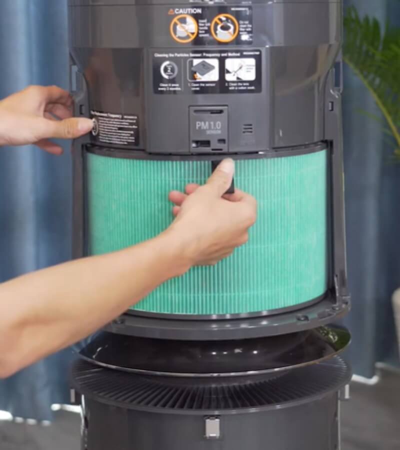 Các bước vệ sinh máy lọc không khí LG từ A đến Z 1_2