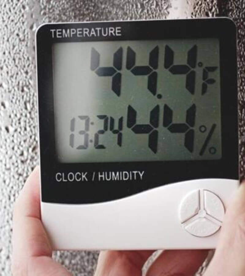 Cách đo độ ẩm lý tưởng trong phòng_2
