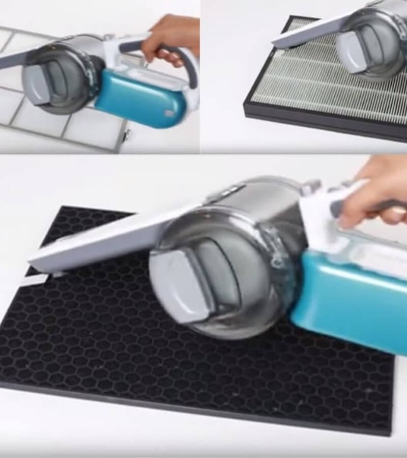 Chuẩn bị trước khi thay bộ lọc thay thế máy lọc Dyson_2