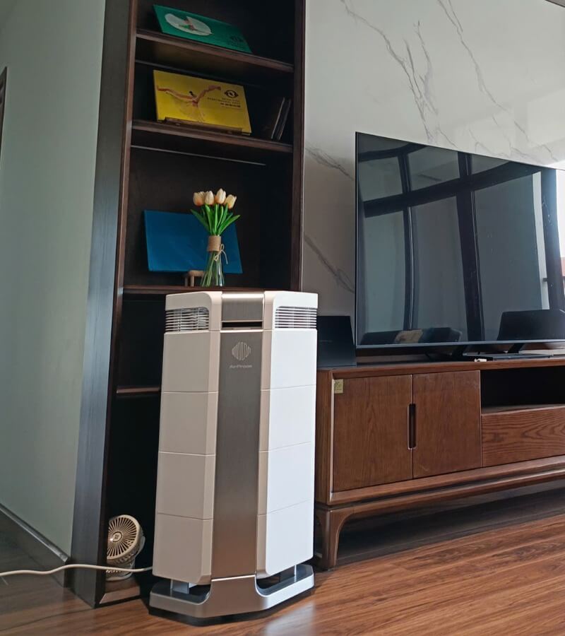 Điểm giống nhau giữa máy lọc không khí LG 2 tầng với AirProce AI-600_1