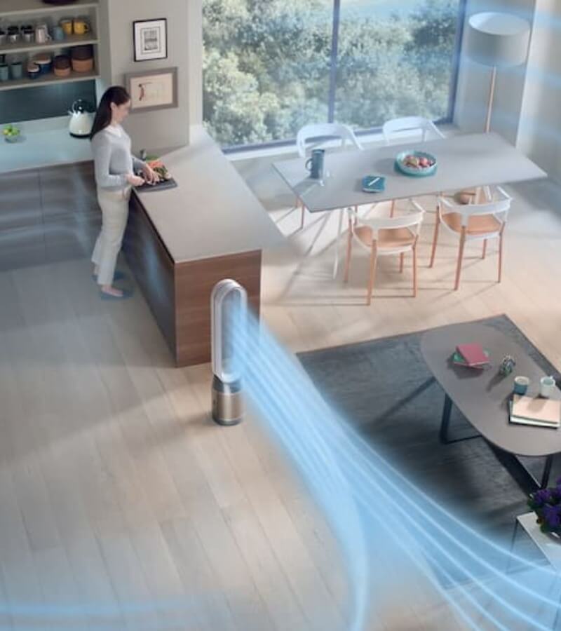 Điểm giống nhau giữa quạt lọc không khí Dyson và máy lọc không khí thông thường _1