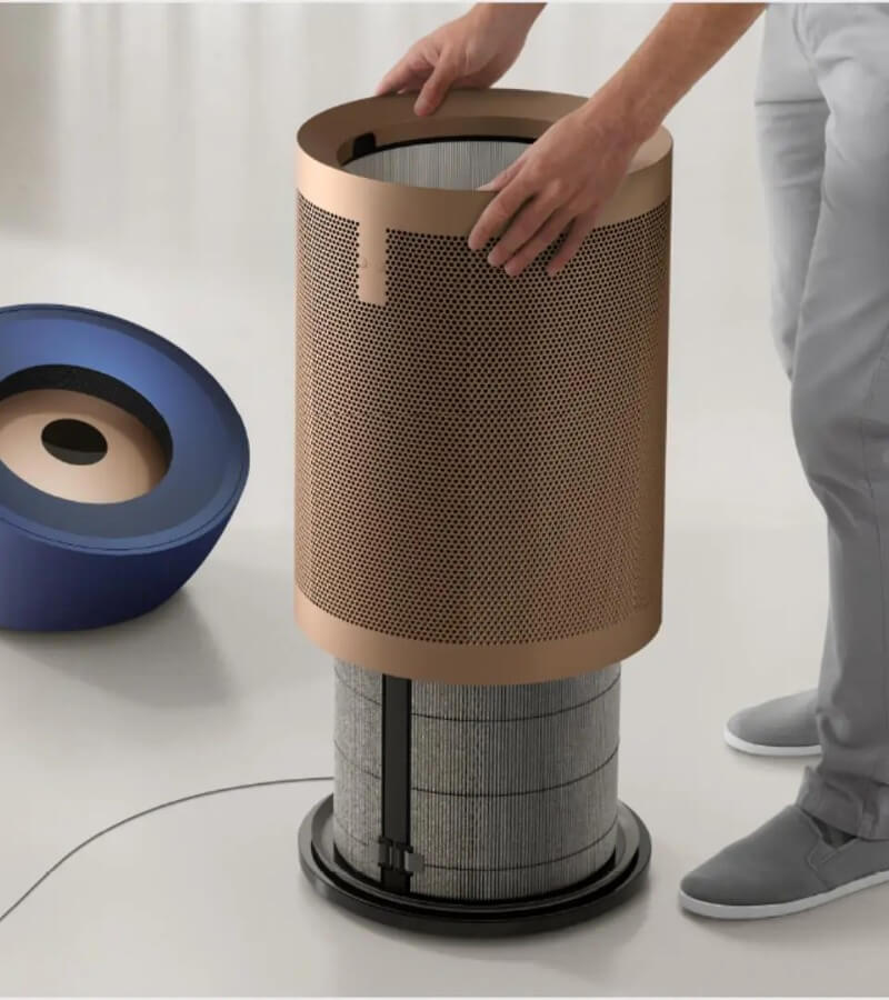 Hướng dẫn chi tiết thay bộ lọc thay thế máy lọc Dyson_3