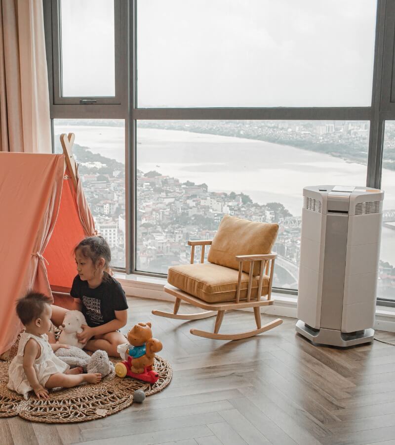 Máy lọc không khí Airproce AI-600 vận hành bền bỉ, hạn chế ô nhiễm ngược_5