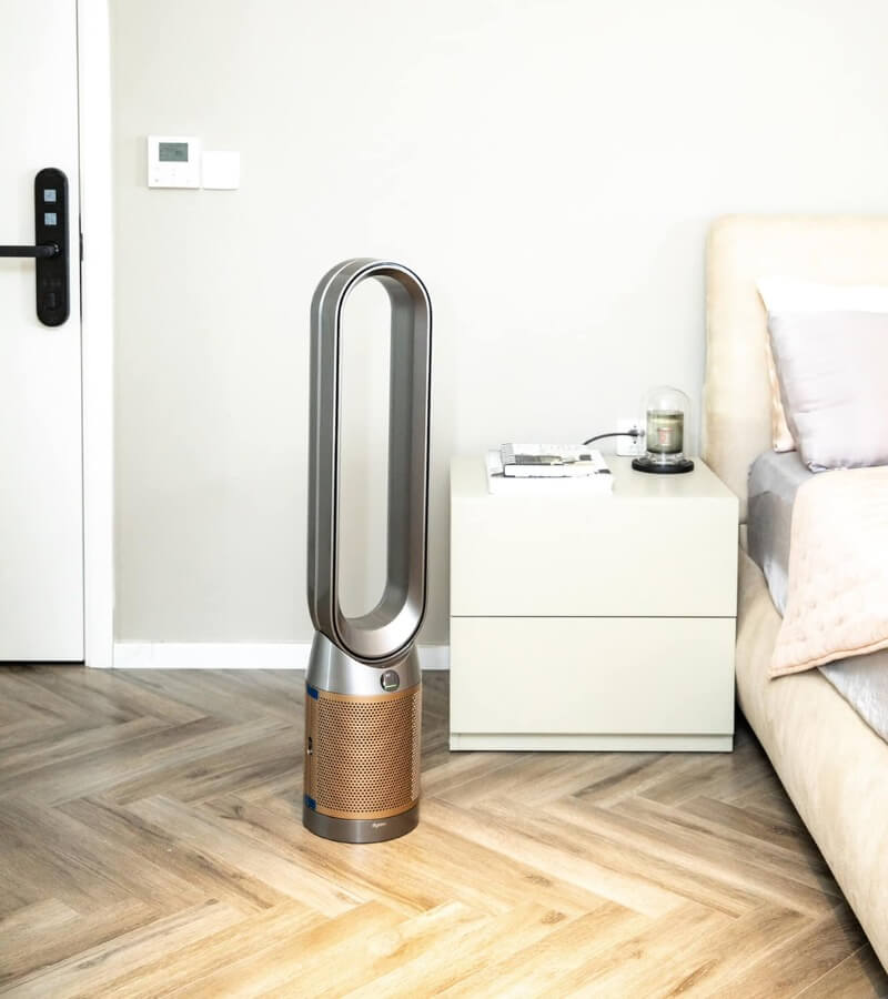 Review quạt không cánh lọc không khí Dyson _5