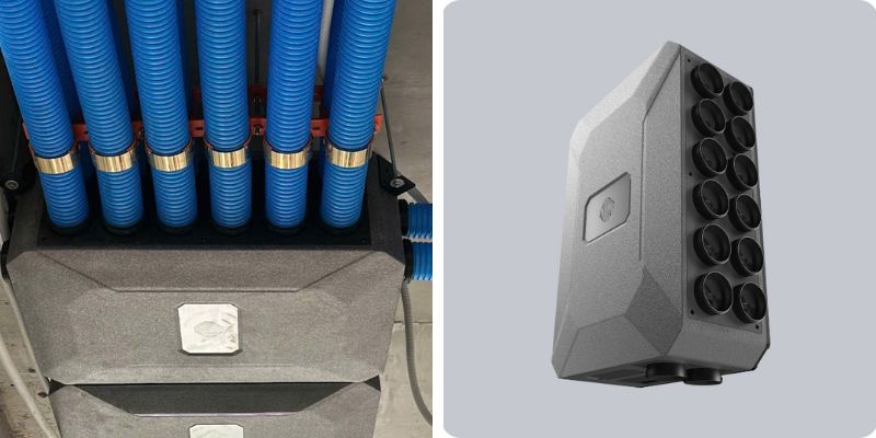 bộ phân phối không khí điện tử