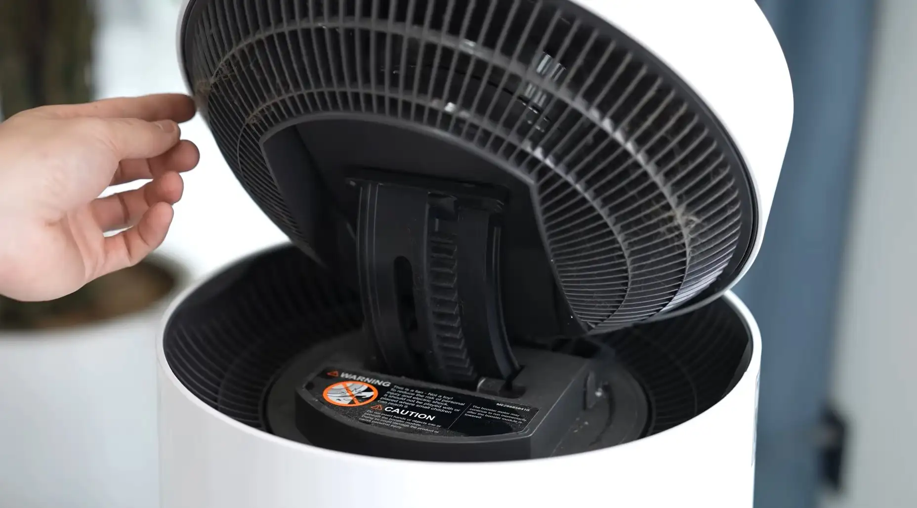 Cửa gió máy lọc không khí LG 2 tầng