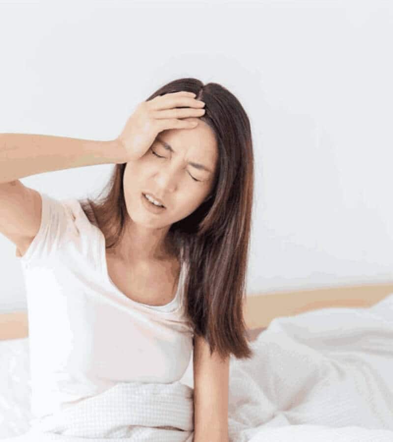 Dấu hiệu phòng ngủ thiếu oxy và dư thừa CO2_2