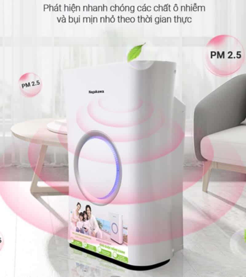 Máy lọc không khí 50m2 Nagakawa NAG3502M_8