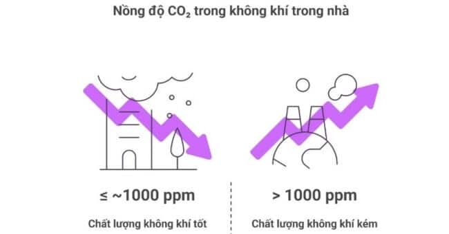 Tiêu chuẩn CO2 trong nhà bao nhiêu là an toàn và giải pháp cấp khí tươi sạch_1