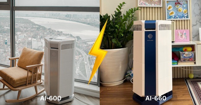 So sánh máy lọc không khí AirProce AI-600 và AI-660 Nên chọn model nào_2