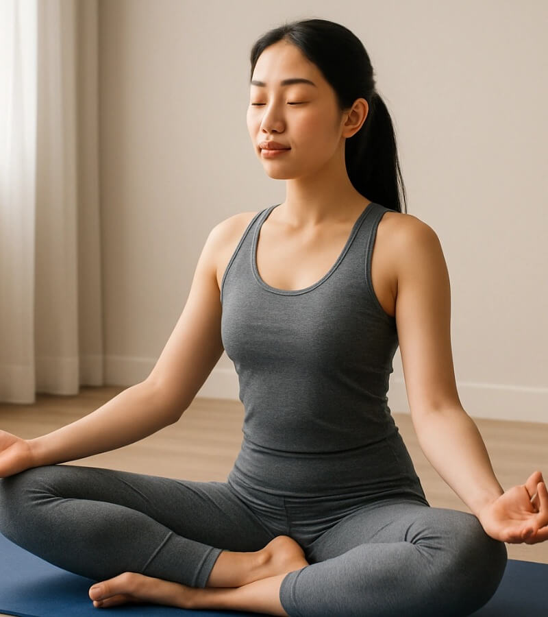 Tập yoga trong phòng điều hoà có tốt không_4