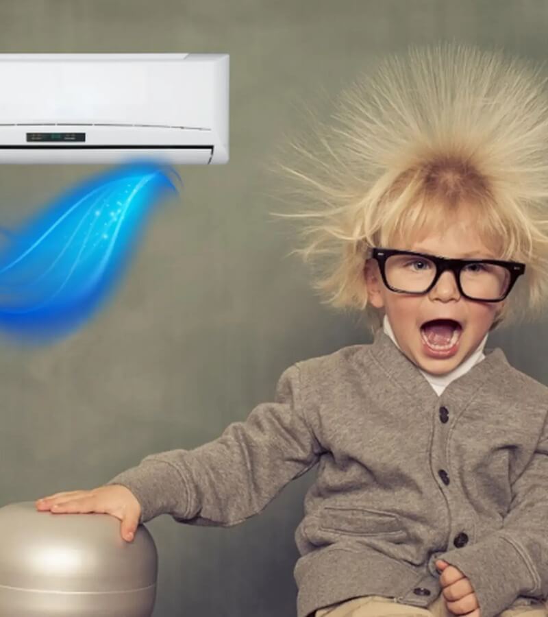 Tìm hiểu về hiện tượng nằm phòng điều hoà bị nhiễm điện_5