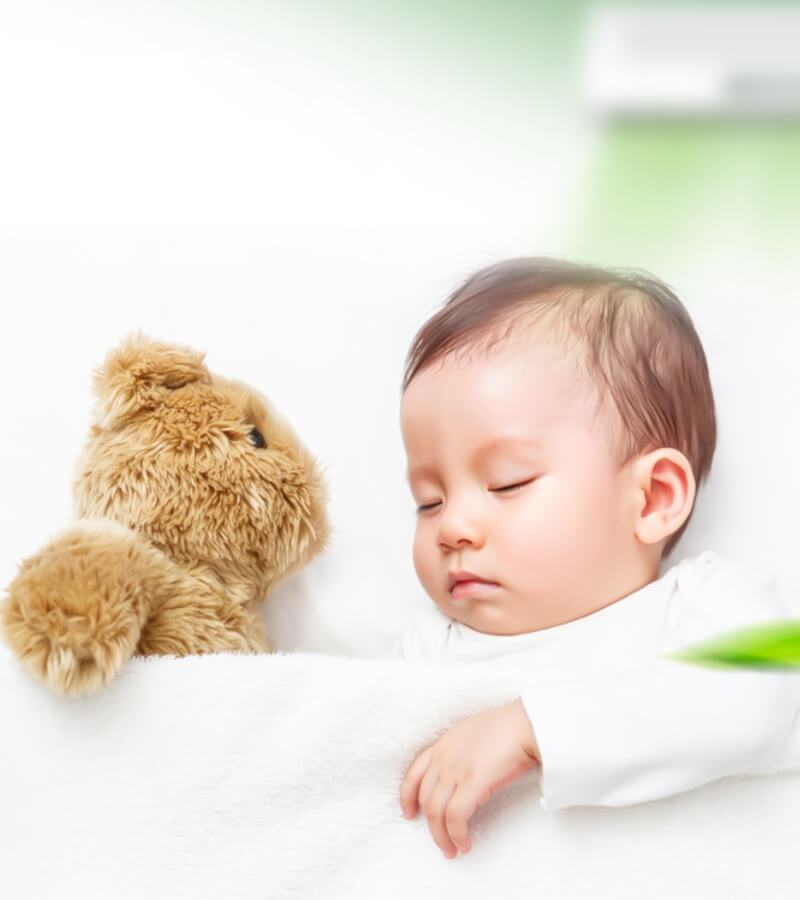 Trẻ sơ sinh có nên nằm điều hòa không_4