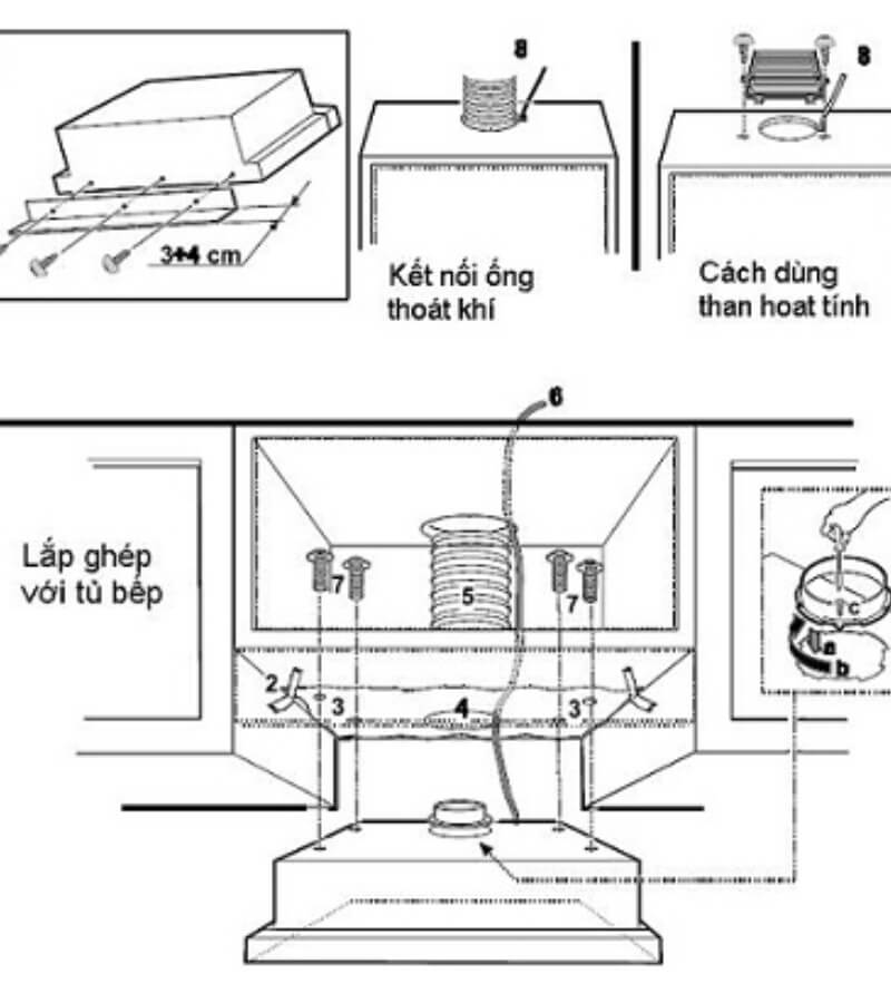 5 cách lắp quạt hút mùi bếp chuẩn xác tại nhà_2