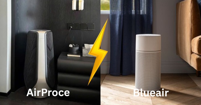 So sánh chi tiết máy lọc không khí Blueair vs AirProce_1