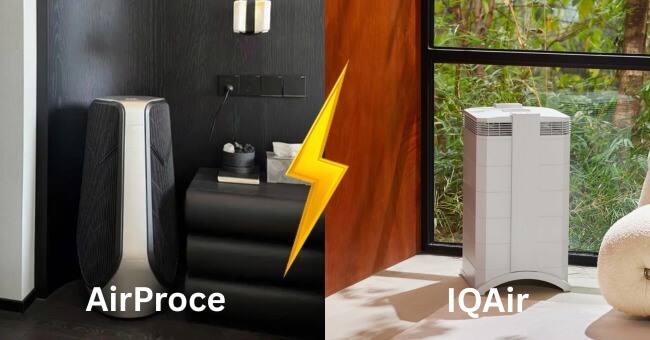 So sánh chi tiết máy lọc không khí IQAir vs AirProce Nên mua dòng máy nào_1