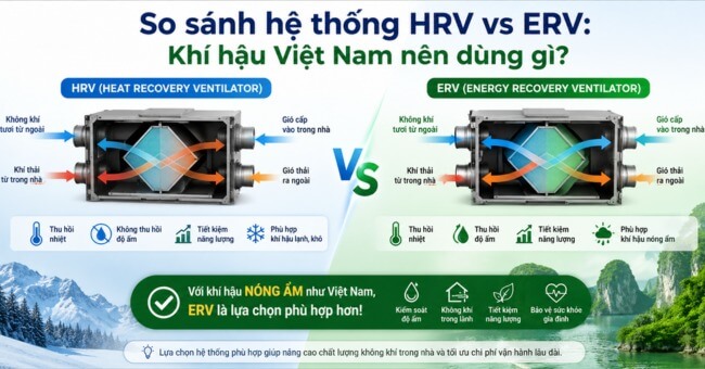 So sánh hệ thống HRV vs ERV Khí hậu Việt Nam nên dùng gì_1
