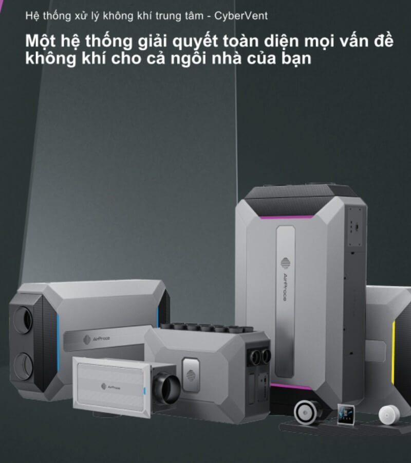 Nguyên lý hoạt động của hệ thống cấp khí tươi thu hồi nhiệt CyberVent_5