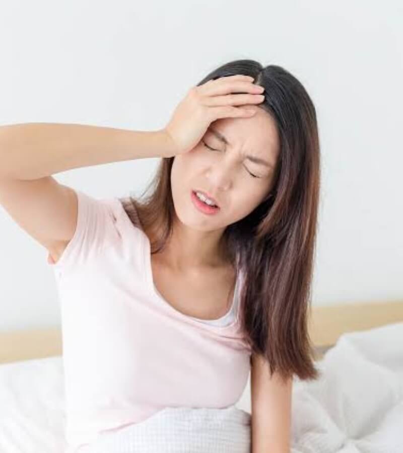 Nguyên nhân khiến bà bầu ngủ dậy bị đau đầu_5