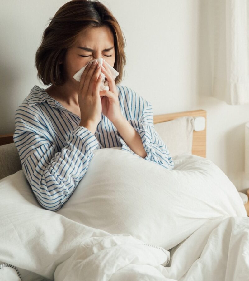 Vì sao ngủ dậy bị nghẹt mũi_2